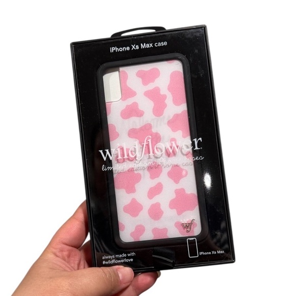Wildflower Pink Moo iPhone Case iPhone XS Max - Picture 3 of 4